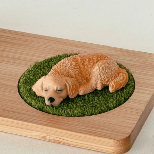 Golden Retriever Creative Simulation Car Ornament Cute Puppy Auto Decor For Center Console\u002FRearview Mirror Decoration Unisex Home And Vehicle Use