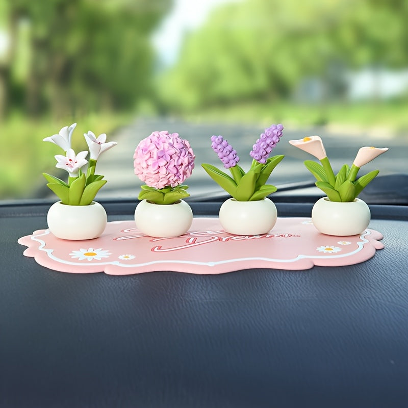 2025 New Mood Top Notch Car Ornament Cute Cartoon Frog Home Desktop Decoration Crafts Gifts