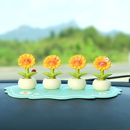 2025 New Mood Top Notch Car Ornament Cute Cartoon Frog Home Desktop Decoration Crafts Gifts